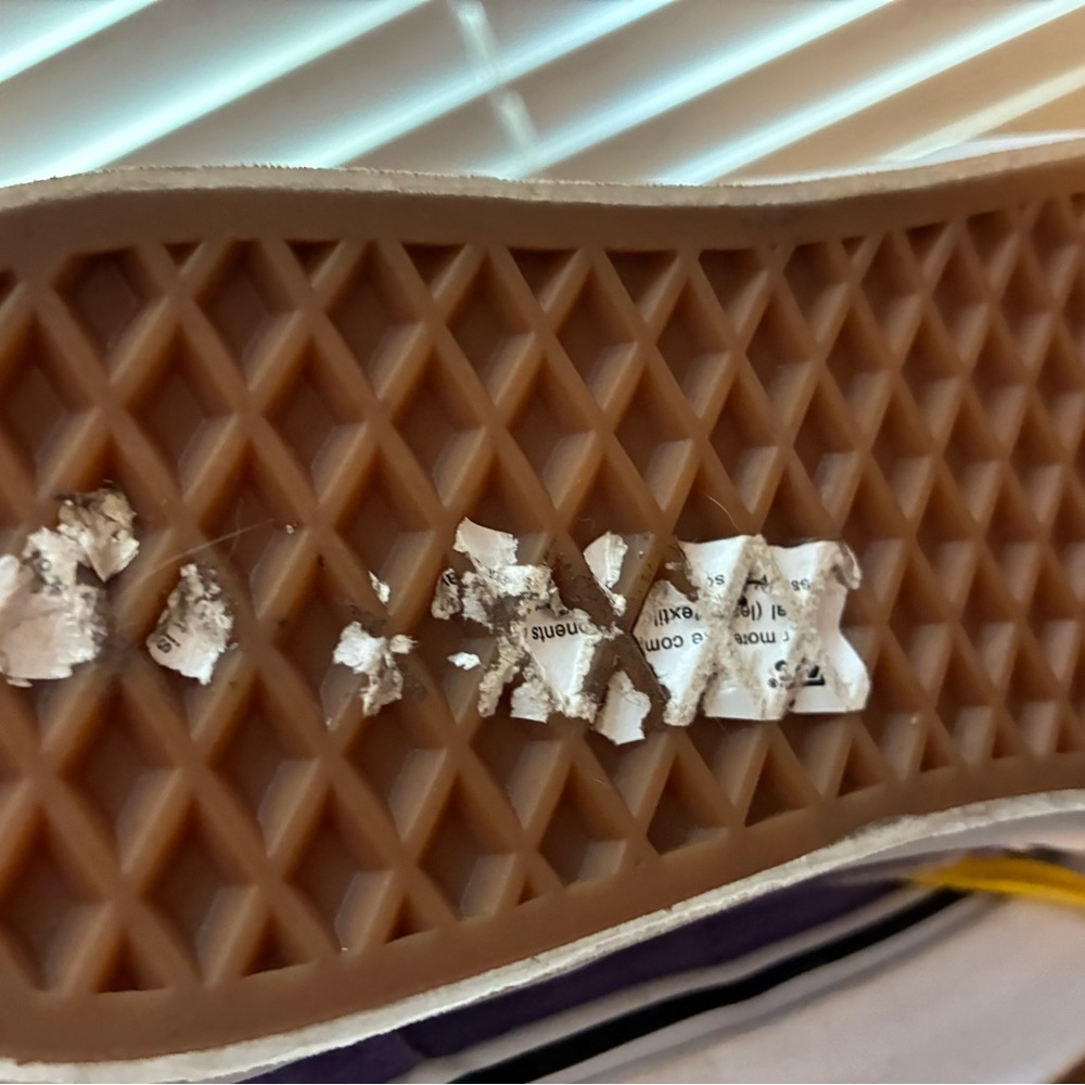 Vans Purple and Yellow Simpsons Sneakers - Picture 5 of 6